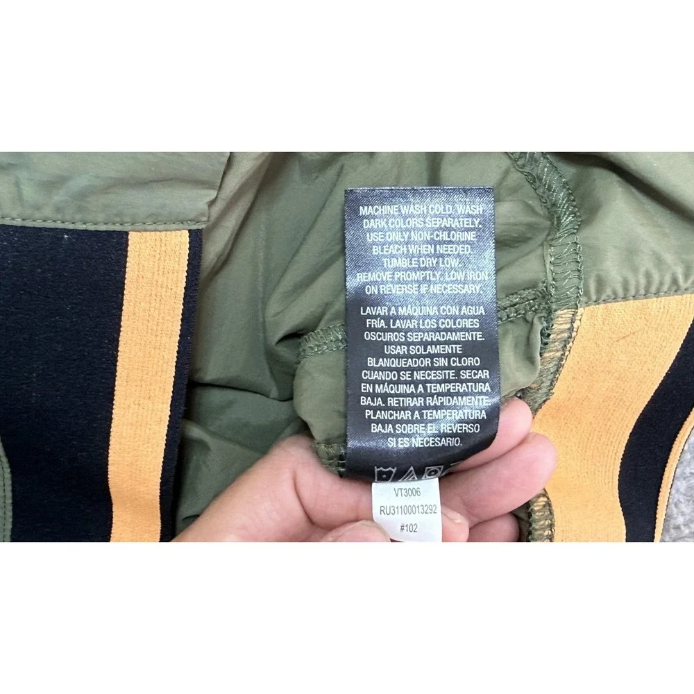 Russell Jacket‎ Youth XS 4-5 Green Hooded Windbreaker Dri-Power 360 Mesh Lined